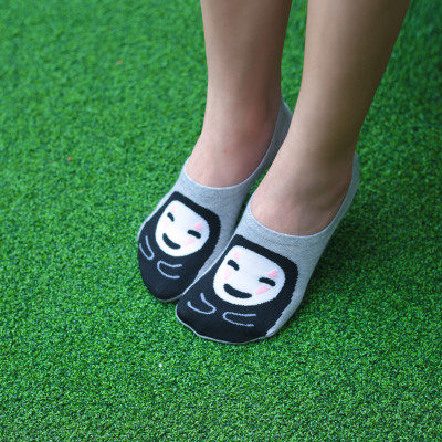 Tất vớ lười nữ hình vô diện Kikiya cao cấp Hàn Quốc W-N-006