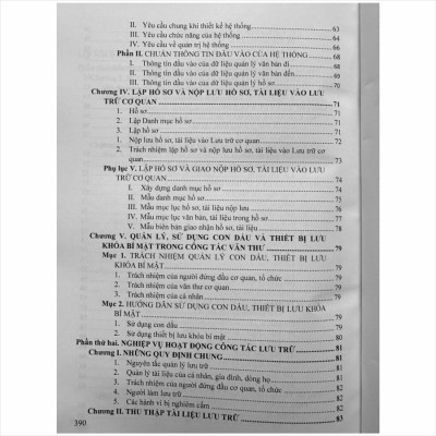 Sách Nghiệp Vụ Văn Thư Lưu Trữ – Quy Định Thời Hạn Bảo Quản Hồ Sơ, Tài Liệu Hình Thành Trong Hoạt Động Của Cơ Quan, Tổ Chức, Doanh Nghiệp - V2254T