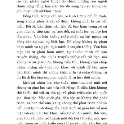 Trụ cột văn hóa một góc nhìn - bản in 2024