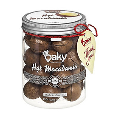 HẠT MACADAMIA ( MẮC CA) OAKY HŨ 250G, 450G