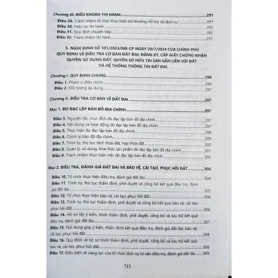 Luật đất đai năm 2024 và các văn bản hướng dẫn thi hành