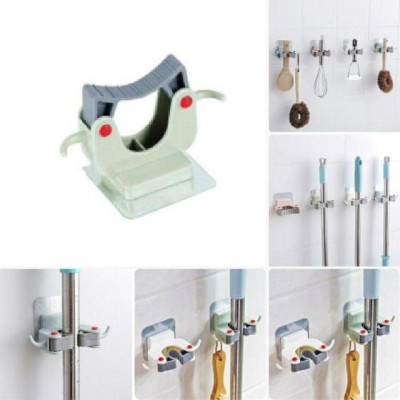 Kẹp Móc Dán Tường Treo Cây Lau Nhà Hiện Đại Tiện Dụng, Cán Chổi Gắn Tường Đa Năng, Chắc Chắn, Tiện Lợi Cho Mọi Nhà - TakyHome 4029