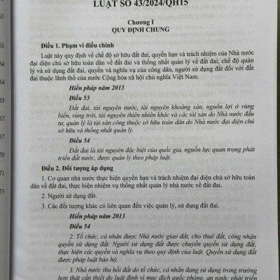 Sách Chỉ Dẫn Tra Cứu Áp Dụng Luật Đất Đai 2024 - ThS. Nguyễn Biên Thùy và ThS. Phạm Thị Hằng (V2434A)