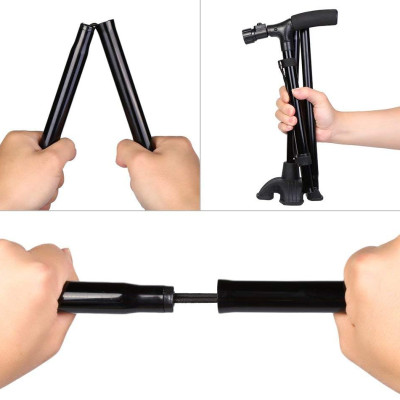 Gậy batoong đa năng (chống trượt, có đèn pin) phù hợp cho người cao tuổi