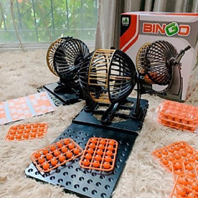 Bộ Trò Chơi Lô tô Bingo 90 Số Lớn, đồ chơi giải trí cho bé