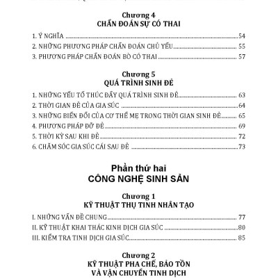 Nông Nghiệp Xanh Và Sạch - Sinh Sản Trong Chăn Nuôi