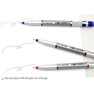 Hộp 10 Bút kỹ thuật STABILO SENSOR F 0.3mm (SENF/10) - Xanh lá