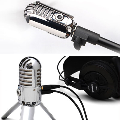Micro Thu Âm USB - Samson Meteor Mic - Hàng chính hãng 