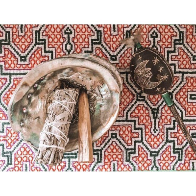 Combo THANH TẨY & BẢO VỆ gồm 2 thanh palo santo và 2 bó xô bảo vệ Bạch đàn (Eucalyptus smudge stick)