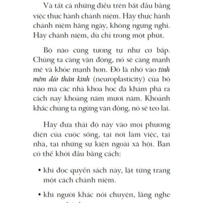 Bí Quyết Sống Tỉnh Thức Trong 8 Ngày - Bạn có đang thực sự sống trong hiện tại?