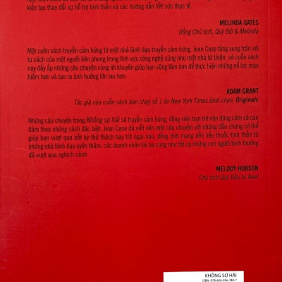 Không Sợ Hãi - Năm Nguyên Tắc Kiến Tạo Một Cuộc Đời Phi Thường Và Ý Nghĩa