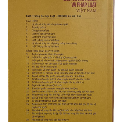 Sách Giáo Trình Lịch Sử Nhà Nước Và Pháp Luật Việt Nam