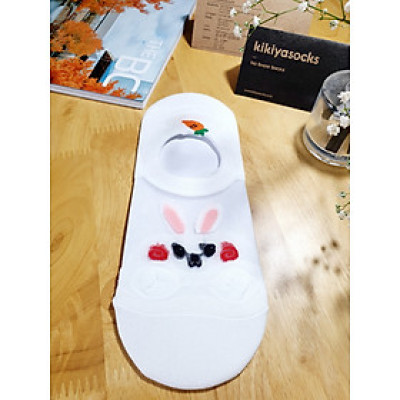 Tất vớ lười nữ hình thú cute Kikiya cao cấp Hàn Quốc W-N-015