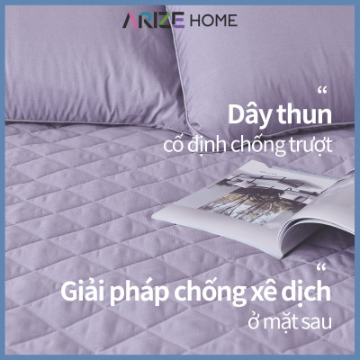 Tấm Bảo Vệ Nệm Arize Vải Microfiber Eva Blue/Clara 1.1mx2.1m, 1.6mx2.1m, 1.8x2.1m