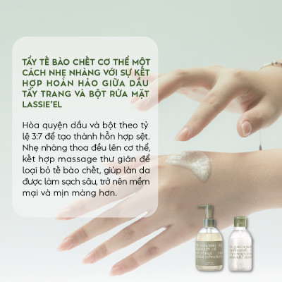 Bộ travel kit 3 sản phẩm làm sạch da Lassie