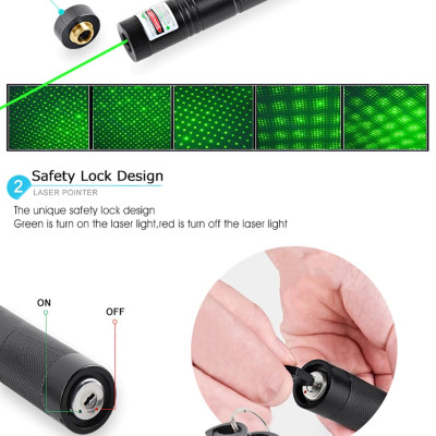 Đèn Pin Laser 303 - Hàng Chính Hãng