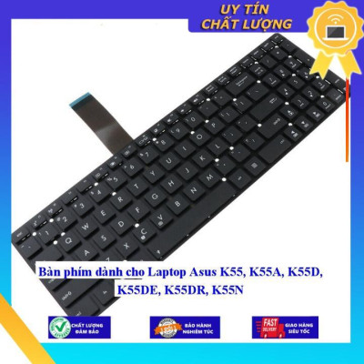 Bàn phím dùng cho Laptop Asus K55 K55A K55D K55DE K55DR K55N  - Hàng Nhập Khẩu New Seal