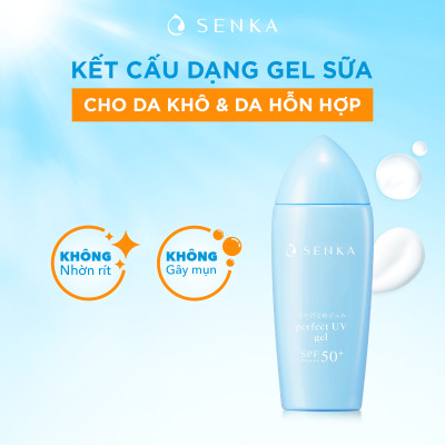 Gel sữa chống nắng Senka Perfect UV Gel 80ml