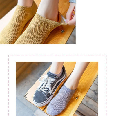 Tất lưới, vớ lưới nữ cổ ngắn thông hơi Mùa Hè siêu mát, siêu thấm hút, mỏng nhẹ thoáng khí, phong cách Nhật Bản