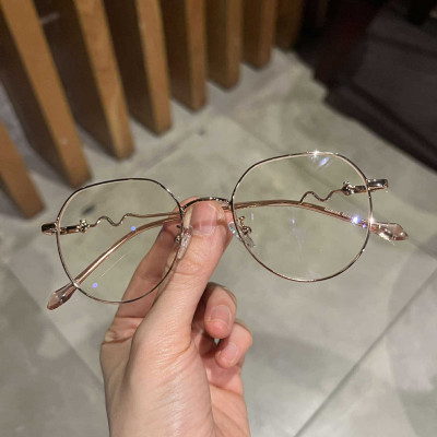 Kính vintage kim loại kiểu cách thời trang Hàn Quốc