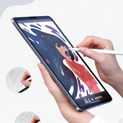 [iPad Air 6 M2] Miếng dán màn hình Paperlike cho iPad Air 6 M2-11 inch 2024. iPad Air 6 M2 - 13 inch 2024 hiệu WIWU dán nhám, chống bám vân tay, viết vẽ như trên giấy cao cấp - Hàng chính hãng.