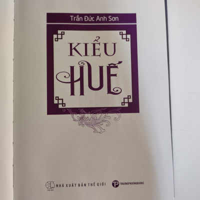 Kiểu Huế-Ấn bản đặc biệt có đánh số 