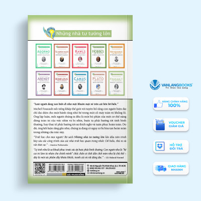 Những Nhà Tư Tưởng Lớn - Foucault Trong 60 Phút - Vanlangbooks