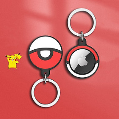 Bao Case Vỏ Hình Poke Ball cho Apple AirTag - Hàng Chính Hãng