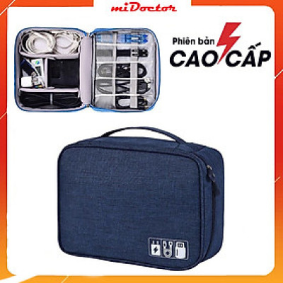 Túi Đựng Phụ Kiện 2 Ngăn Lớn Cải Tiến Nhiều Ngăn Chống Nước, Chống Sốc – Túi Đựng Phụ Kiện Điện Thoại Chính Hãng Amalife