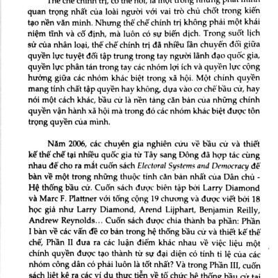 Các Hệ Thống Bầu Cử Trên Thế Giới