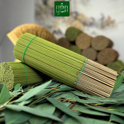 Nhang Khuynh Diệp Sạch Hộp 100 Thanh Loại 23-30-40cm Hộp 100 Thanh Yên 100 % Tự Nhiên Thờ Cúng Thư Giãn