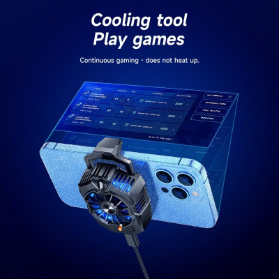 Sò Lạnh Quạt Tản Nhiệt Điện Thoại Chính Hãng GM10/GM26 thế hệ mới làm lạnh siêu nhanh chơi game siêu mượt giúp tăng FPS - Bảo Hành 12 Tháng - Hàng Chính Hãng