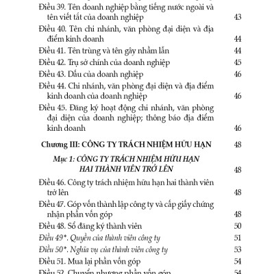 Luật Doanh Nghiệp (Hiện Hành) (Sửa Đổi, Bổ Sung Năm 2022)