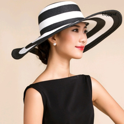 Nón Cói Rộng Vành Kẻ Sọc Nữ dona21101901