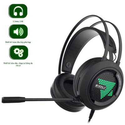 Tai nghe Gaming 3.5 mm Born to Fight - Zidli ZH6