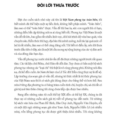 VIỆT NAM PHONG TẬP TOÀN BIÊN 2 TẬP/BỘ - Vũ Ngọc Khánh