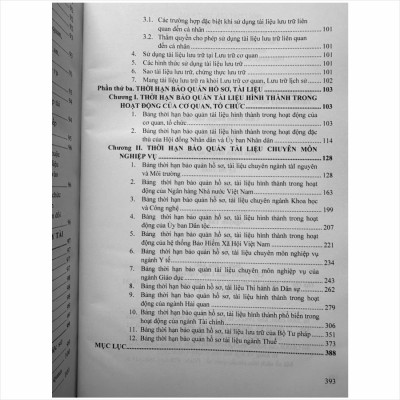 Sách Nghiệp Vụ Văn Thư Lưu Trữ – Quy Định Thời Hạn Bảo Quản Hồ Sơ, Tài Liệu Hình Thành Trong Hoạt Động Của Cơ Quan, Tổ Chức, Doanh Nghiệp - V2254T
