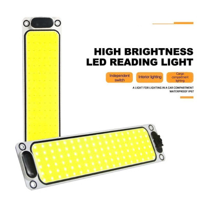 Đèn Led Thùng, Cabin Xe Tải, Xe Ô Tô 108 Hạt Led Siêu Sáng 24.5X6Cm