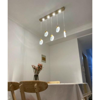 Đèn thả thông tầng phale thời thượng tô điểm phòng tiếp đón khách HTK028, đèn tô điểm