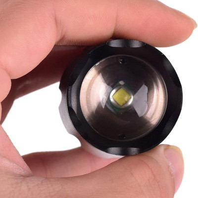 Đèn pin cầm tay siêu sáng US ARMY XML -T6 cao cấp - Đèn pin cao cấp vỏ hợp kim chống nước kèm hộp full box - Hàng chính hãng D Danido