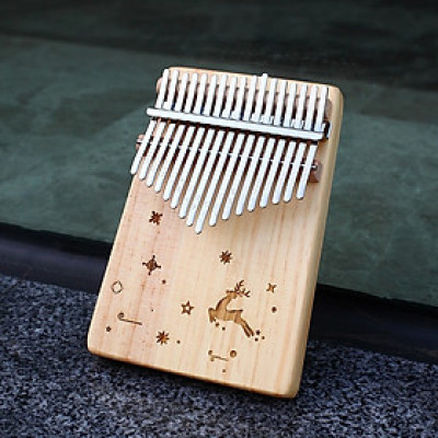 Đàn Kalimba 17 Phím Gỗ Nguyên Khối – Giá Rẻ – Nhiều Họa Tiết Đẹp