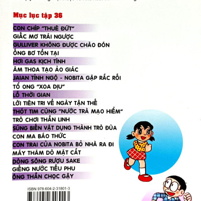 Doraemon - Chú Mèo Máy Đến Từ Tương Lai - Tập 36 (Tái Bản 2023)