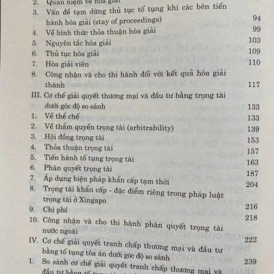Cơ chế giải quyết tranh chấp thương mại và đầu tư