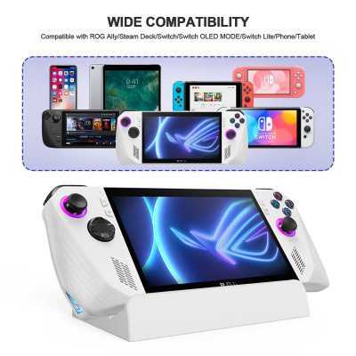 Chân Đế JYS Multi Angle Stand đứng máy chơi game cho ROG Ally X / Steam Deck / Nintendo Switch / Smartphone / Tablet - Hàng nhập khẩu
