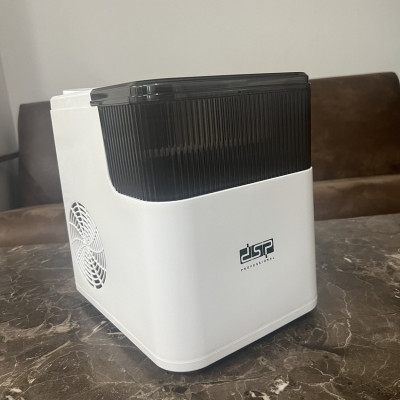 Máy làm đá viên siêu tốc, chỉ trong 6 phút Thương hiệu Nga cao cấp DSP KD8001, Công suất làm đá 90-165W, sản lượng 12kg/24h, Dung tích bình chứa 1,4 lit - HÀNG NHẬP KHẨU, BẢO HÀNH 12 THÁNG