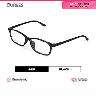 Gọng kính nhựa dẻo thời trang nam nữ siêu nhẹ siêu bền Ouress 2030