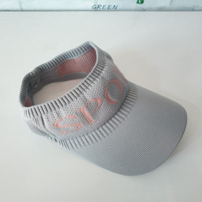 Mũ thể thao sport nửa đầu - Mũ lưỡi trai nửa đầu phong cách thời trang Aloha style-Nón Kết nửa đầu Nữ  Spor - Xám