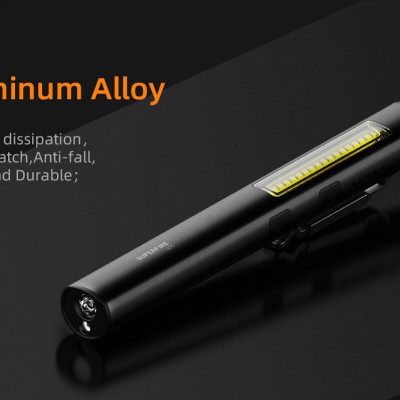 Đèn pin dạng bút cầm tay Superfire J01 nhỏ gọn,đa chức năng có thể sử dụng cho nhiều mục đích khác nhau
