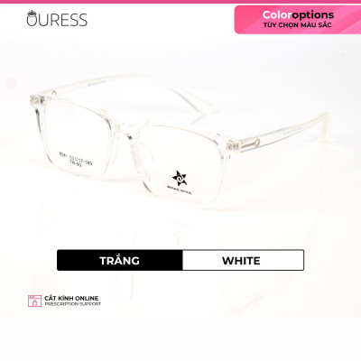 Gọng kính 8081 nhựa cao cấp siêu bền thời trang nam nữ OURESS