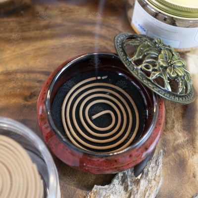 Nhang Khoanh Trầm Hương Tự Nhiên Sạch - 100% Organic Giúp Tinh Thần Thư Giãn, Giảm Căng Thẳng Với Hương Thơm Dịu Nhẹ (100G)